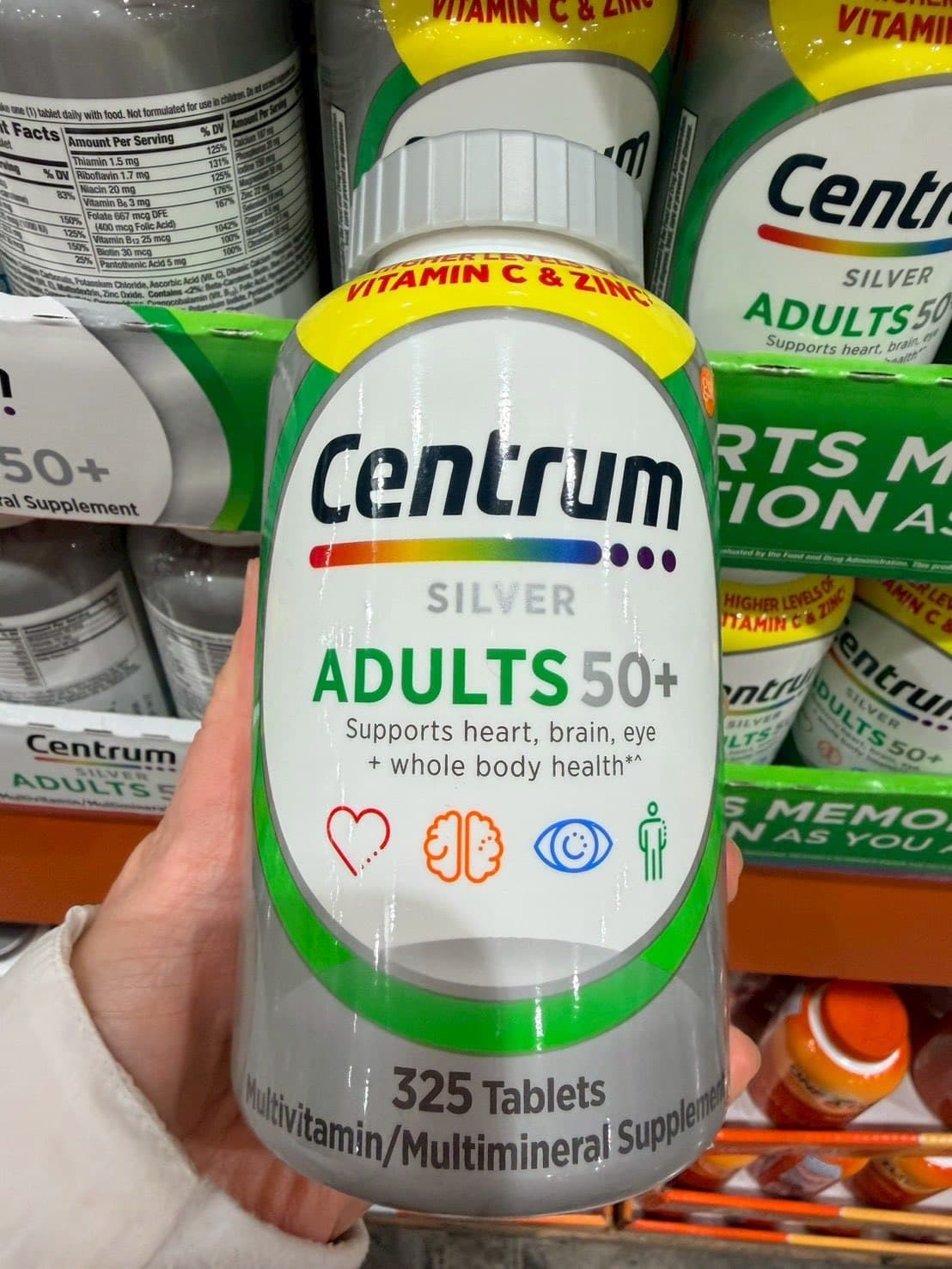 Centrum Silver Adults 50+ 銀寶綜合維他命 325錠