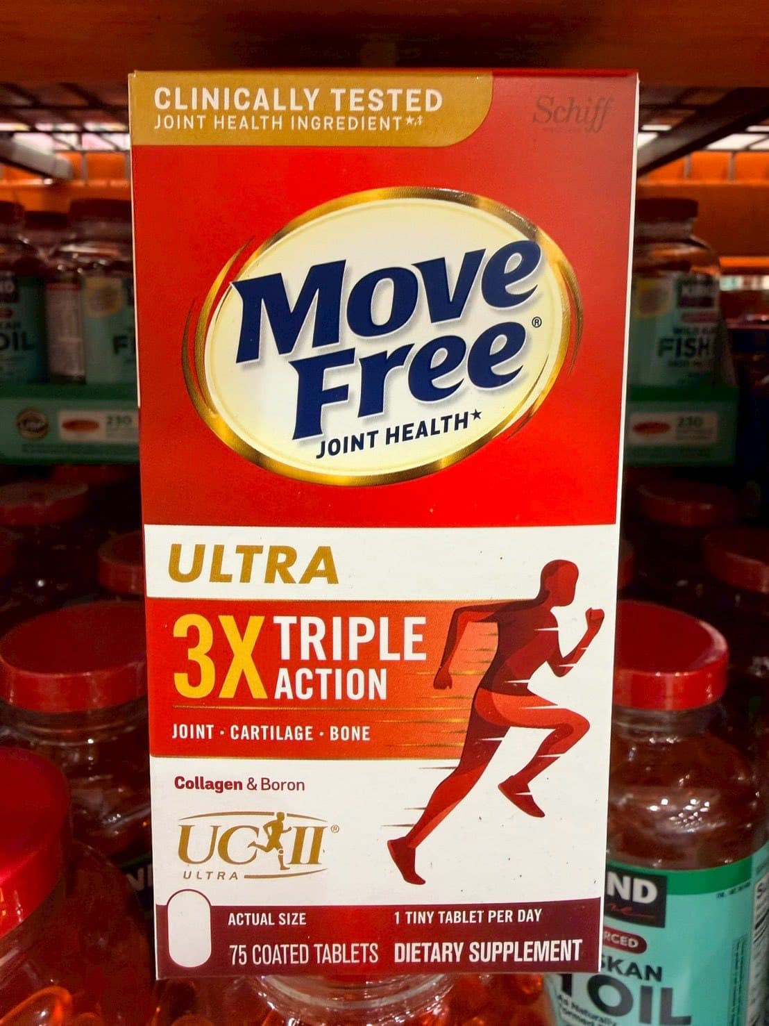 Move Free Ultra UC-II 三效關節保健 75 錠