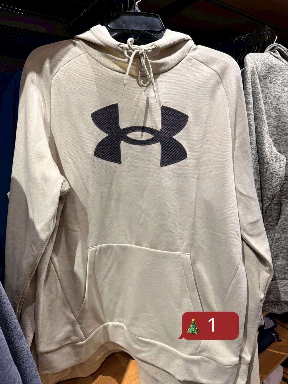 Under Armour 經典大 Logo 帽 T
