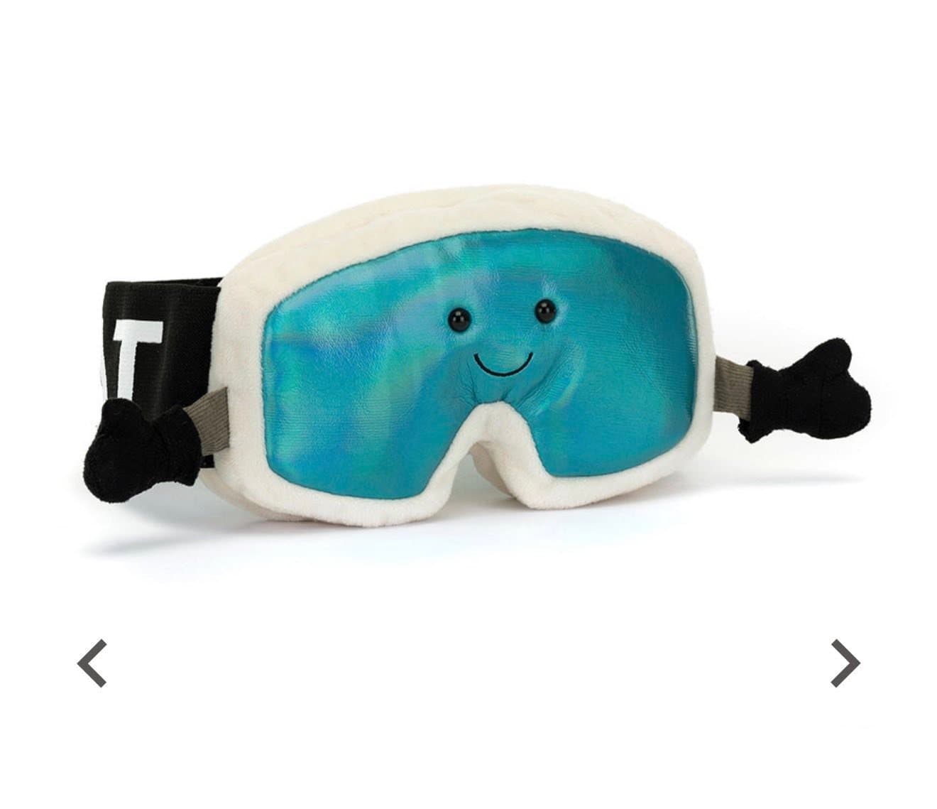Jellycat Amuseables Sports Ski Goggles 滑雪雪鏡玩偶