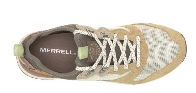Merrell 女款健行鞋 米白棕